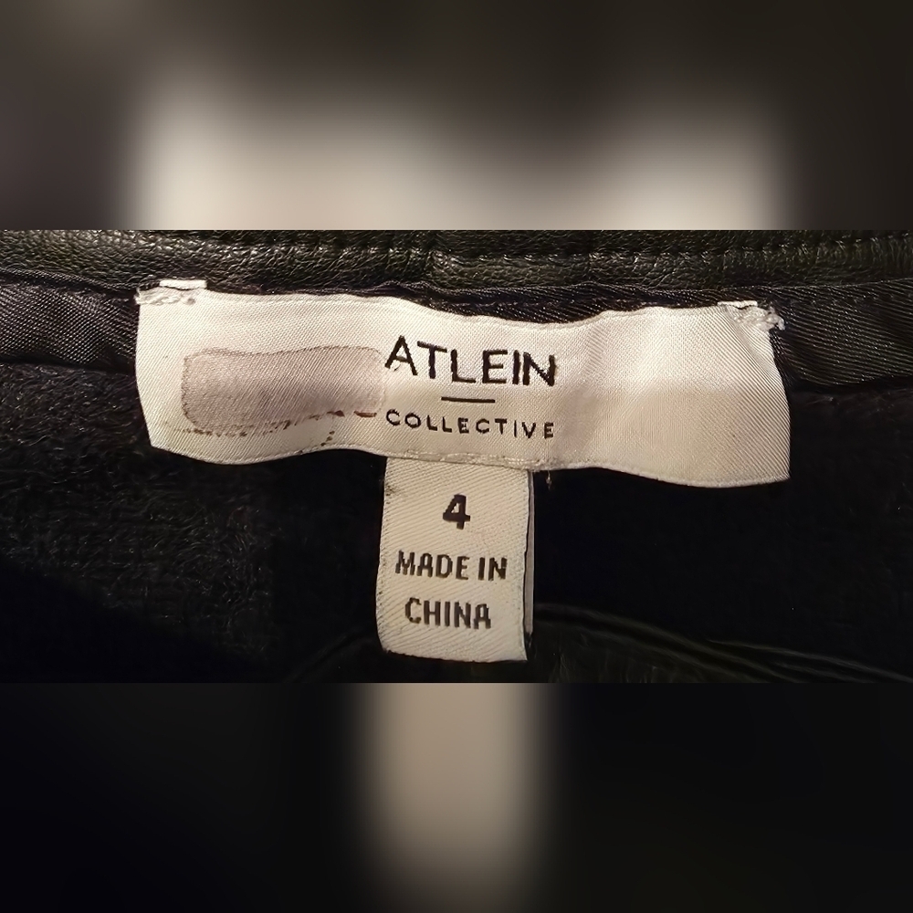 Atlein Vegan Leather Pants - Picture 5 of 5